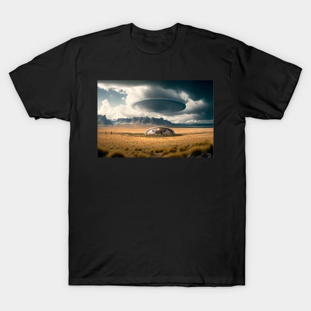 UFO-Sighting T-Shirt by PixelPusherArt